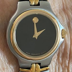 Movado Two-tone stainless ladies  quartz watch